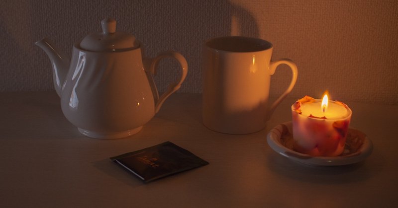 [24:00]眠れない夜のキャンドルと紅茶