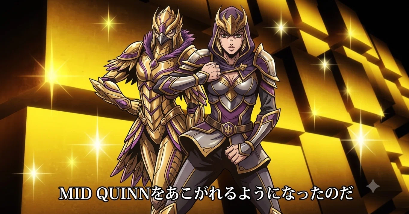 lol-MID Quinnの考察｜Hoken