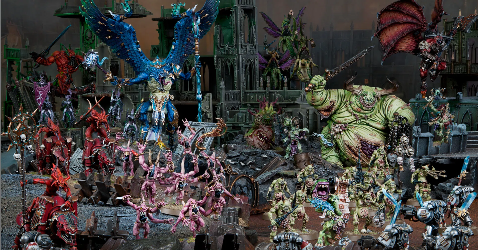 ウォーハンマー40K】ケイオスディーモンの新要素を語りたい｜シュラゴン