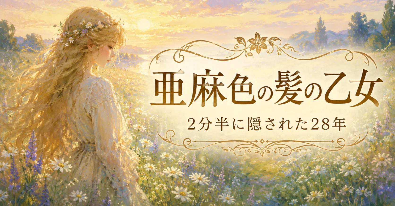 ゆっくり解説】ドビュッシー「亜麻色の髪の乙女」── たった2分半に隠
