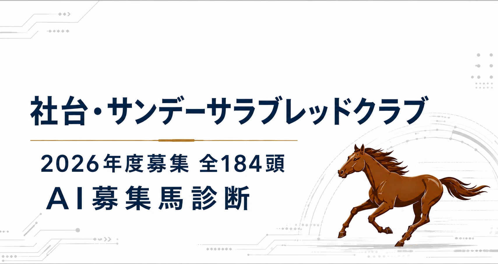 社台・サンデーサラブレッドクラブ 2026年度 まとめセット｜ポノイ@12