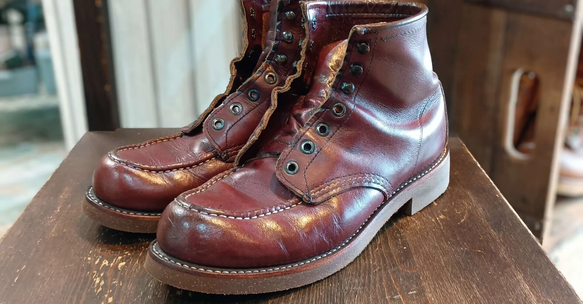 リソール/ソールカスタム】Red Wing#213+Dr.Sole Cork Sole｜CREA