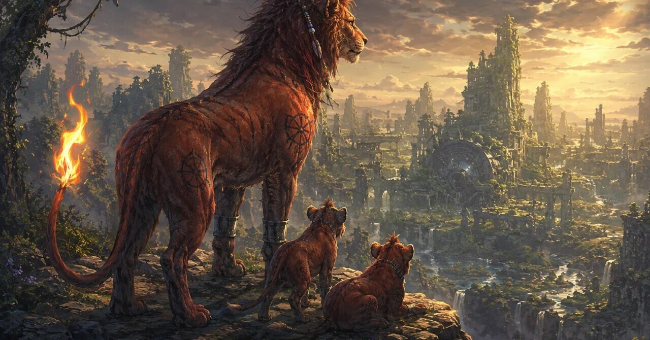 FF7持続哲学□ 第5章 レッドXIII／ナナキ層Red XIII as Long-Term