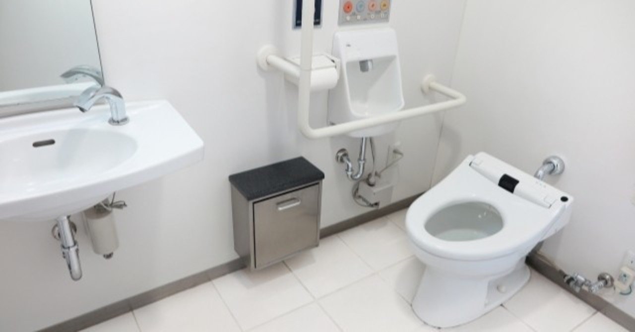 多目的トイレ でsexして見つかった話 ヒモ神クズお note