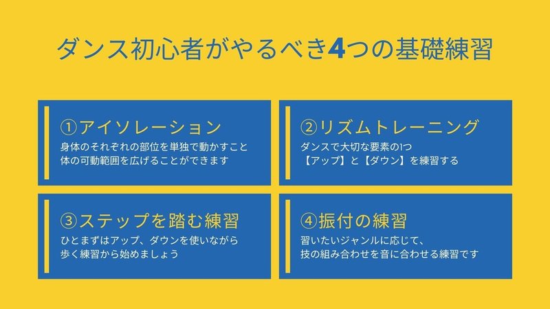 ダンス初心者必見 陰キャが教える ダンス初心者向けの基礎練習4つ タンタカタン Note ダンス初心者必見 陰キャが教える ダンス初心者向けの基礎練習4つ タンタカタン Note