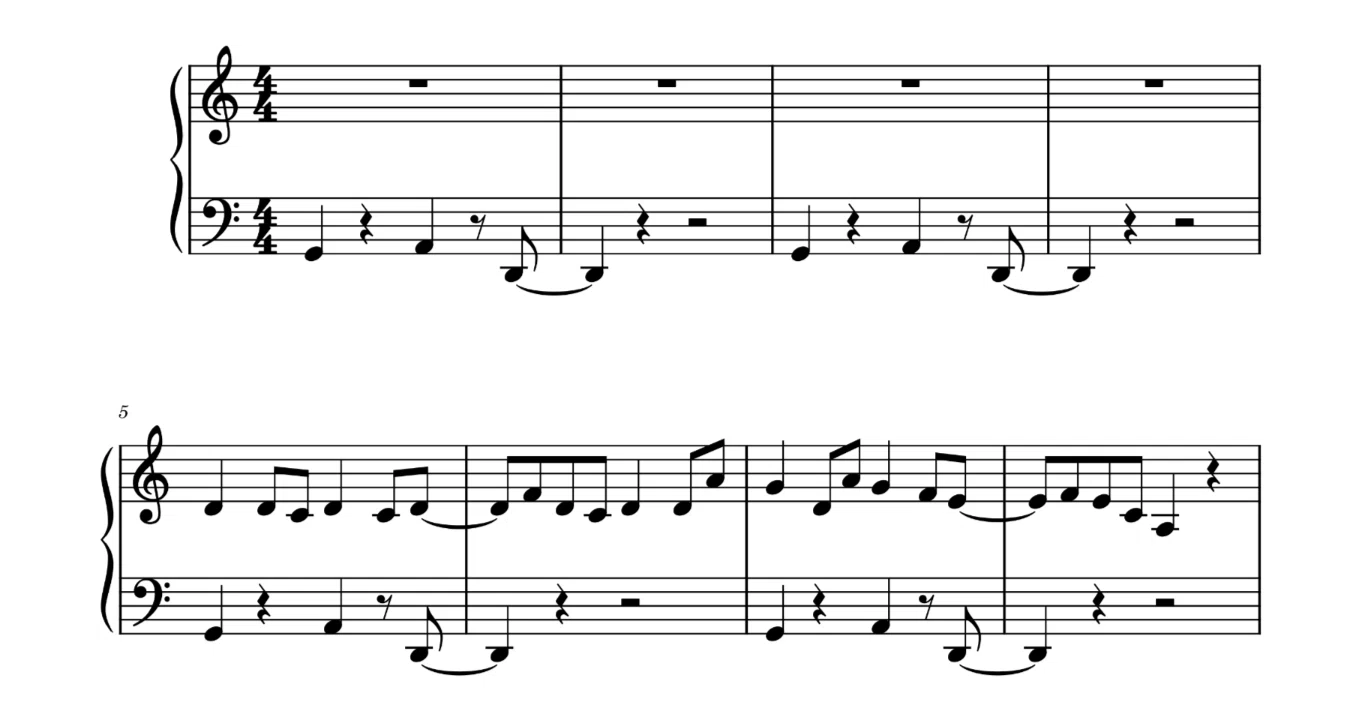 音の波の調べ ユーディーのアトリエ楽譜集 鬼ノ宴」かんたん楽譜｜レプス音楽教室【合唱ボイトレ・ピアノ・声楽