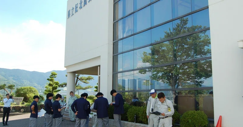 「測量実習」環境工学科