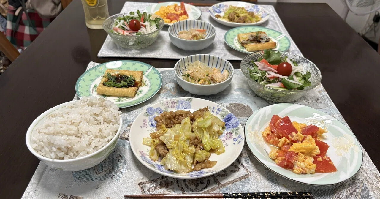 今日の夕食です。｜こうやん