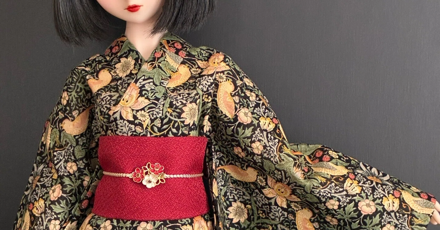 作品紹介】I Doll 仙台VOL.19 浴衣｜ミツロウ｜人形着物制作