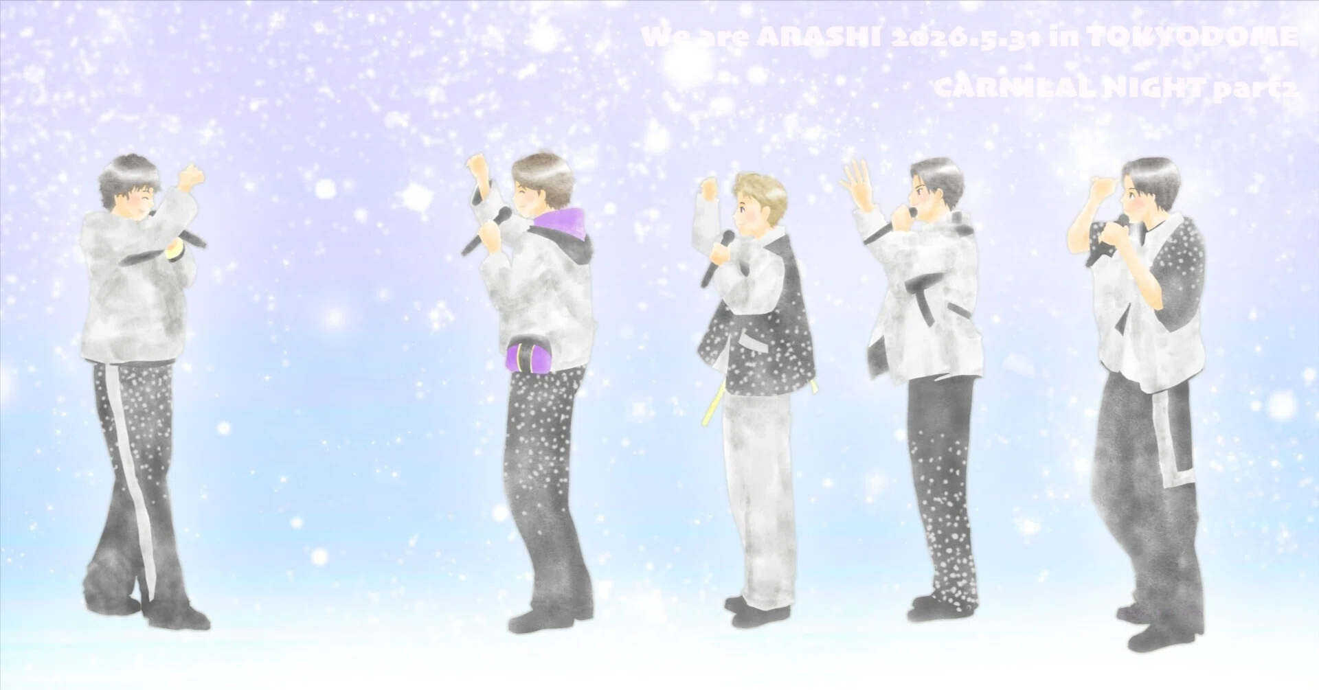 アイドル ARASHI Arashi = Idols + Excellent Songs｜C.ディエム