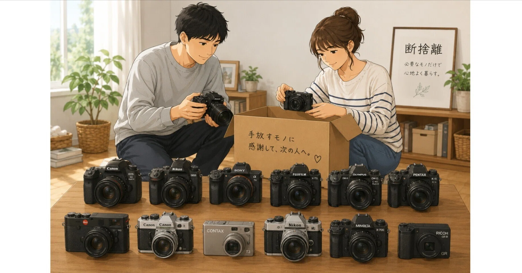 カメラ断捨離セット カメラ12台を断捨離しました｜カメラと写真｜Photographer non🐤