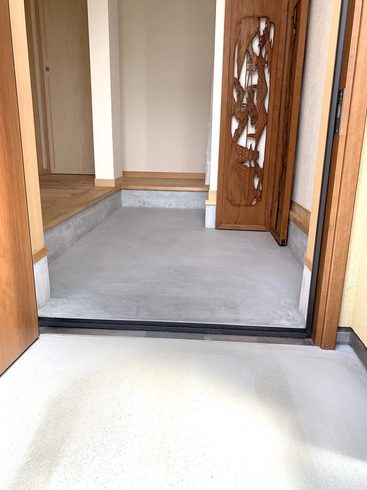 せっかくだから住環境を考える 流行りの玄関床仕上げ Miyabi 設計業務お休み中の一級建築士 Note