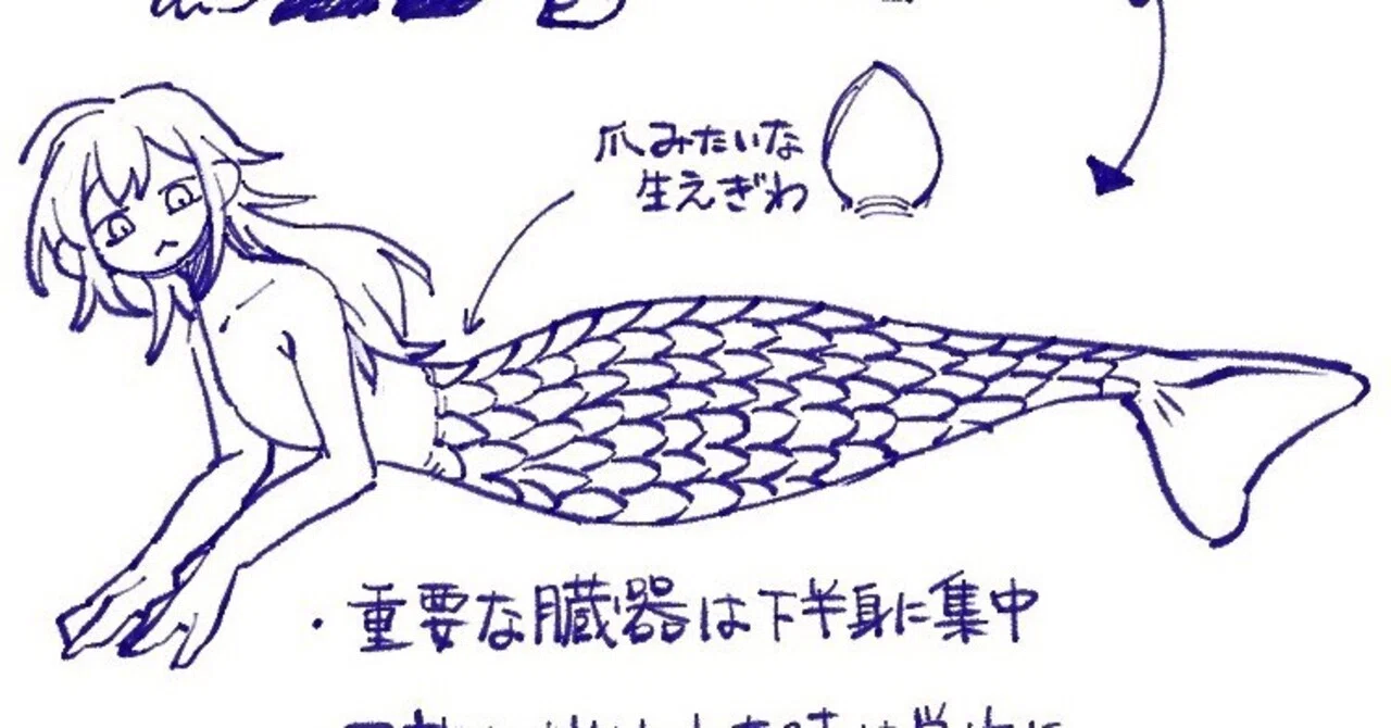 人魚考察｜むぞ
