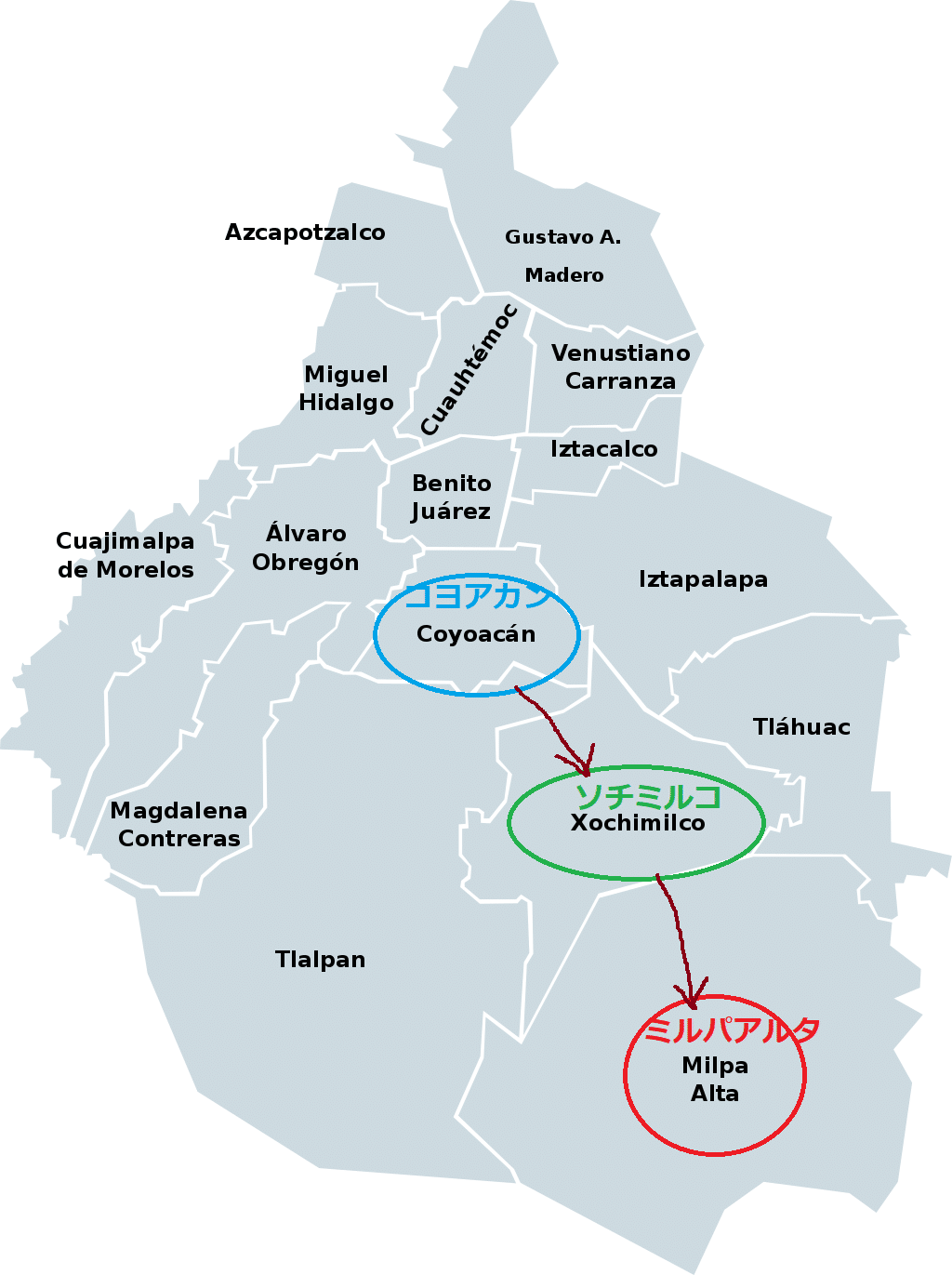 メキシコシティ南部の農業を知りたい！ミルパアルタ農地探訪🌱｜ぺけ｜スペインワーホリ・ファームステイ・旅🌱