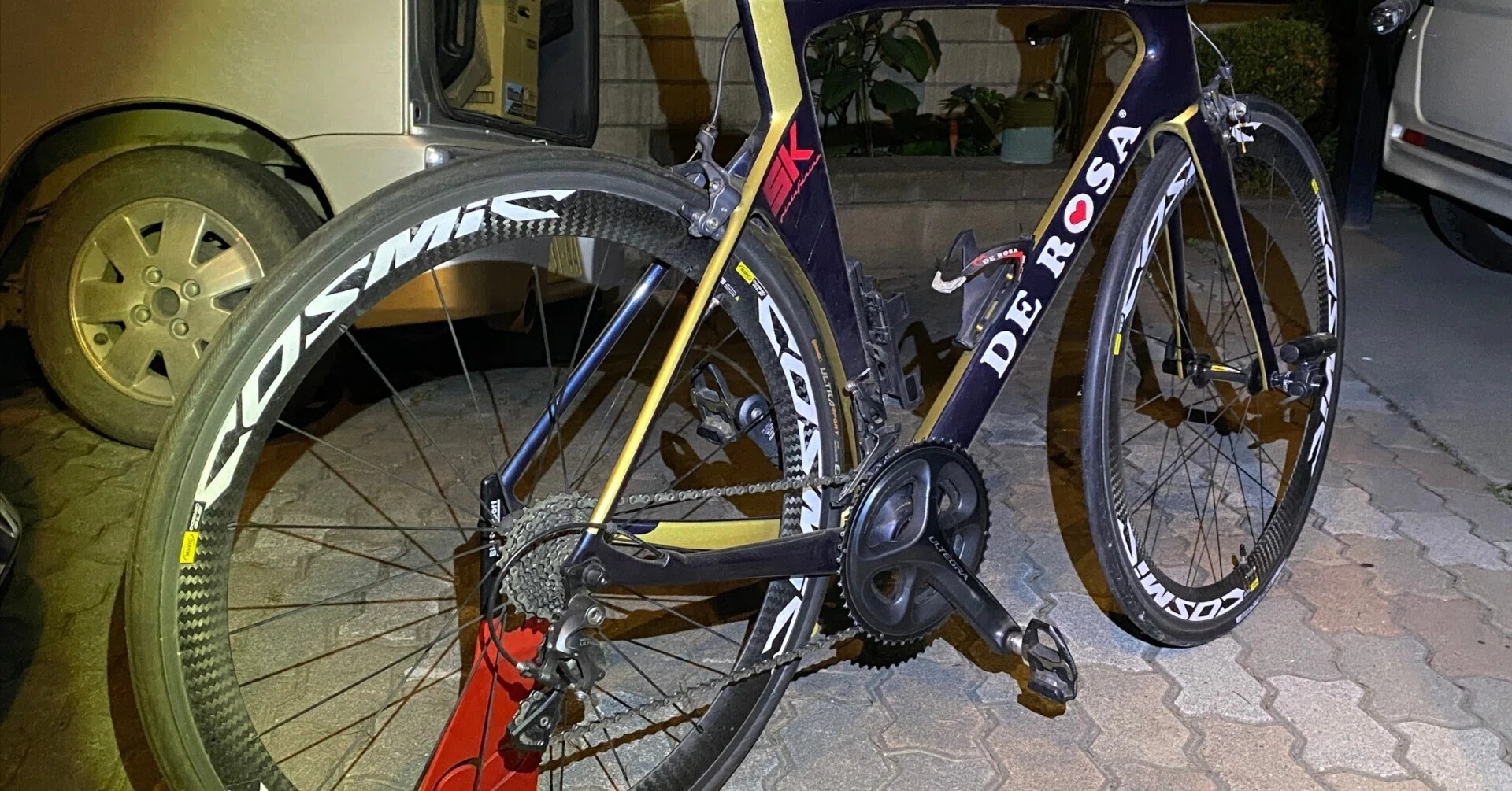 ロードバイク DEROSA SK：チェーン清掃｜Weekend Garage & Cars Life
