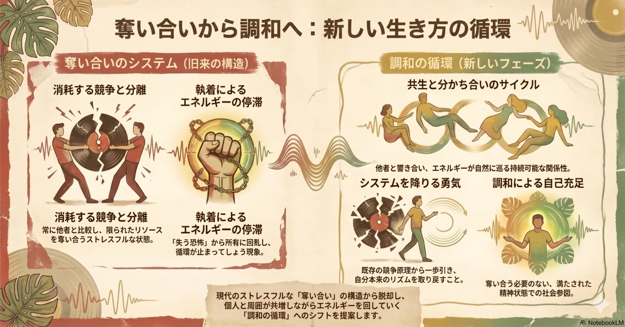 【奪い合いのシステムを降りて調和の循環へ入る】『369 Evolution 〜和合の足跡〜』#1-02｜INTJが奏でるレゲエのリズム