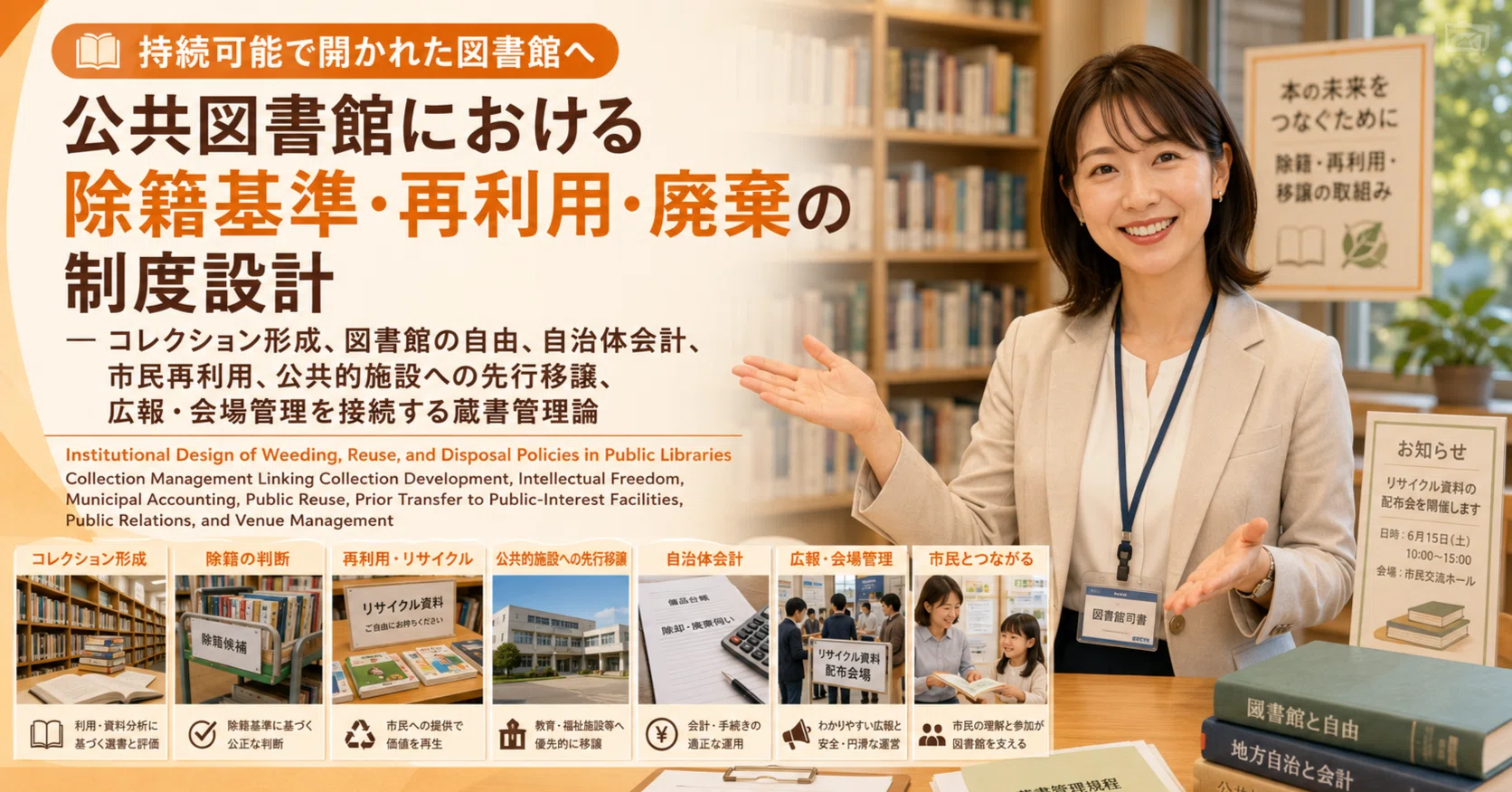 公共図書館における除籍基準・再利用・廃棄の制度設計― コレクション 