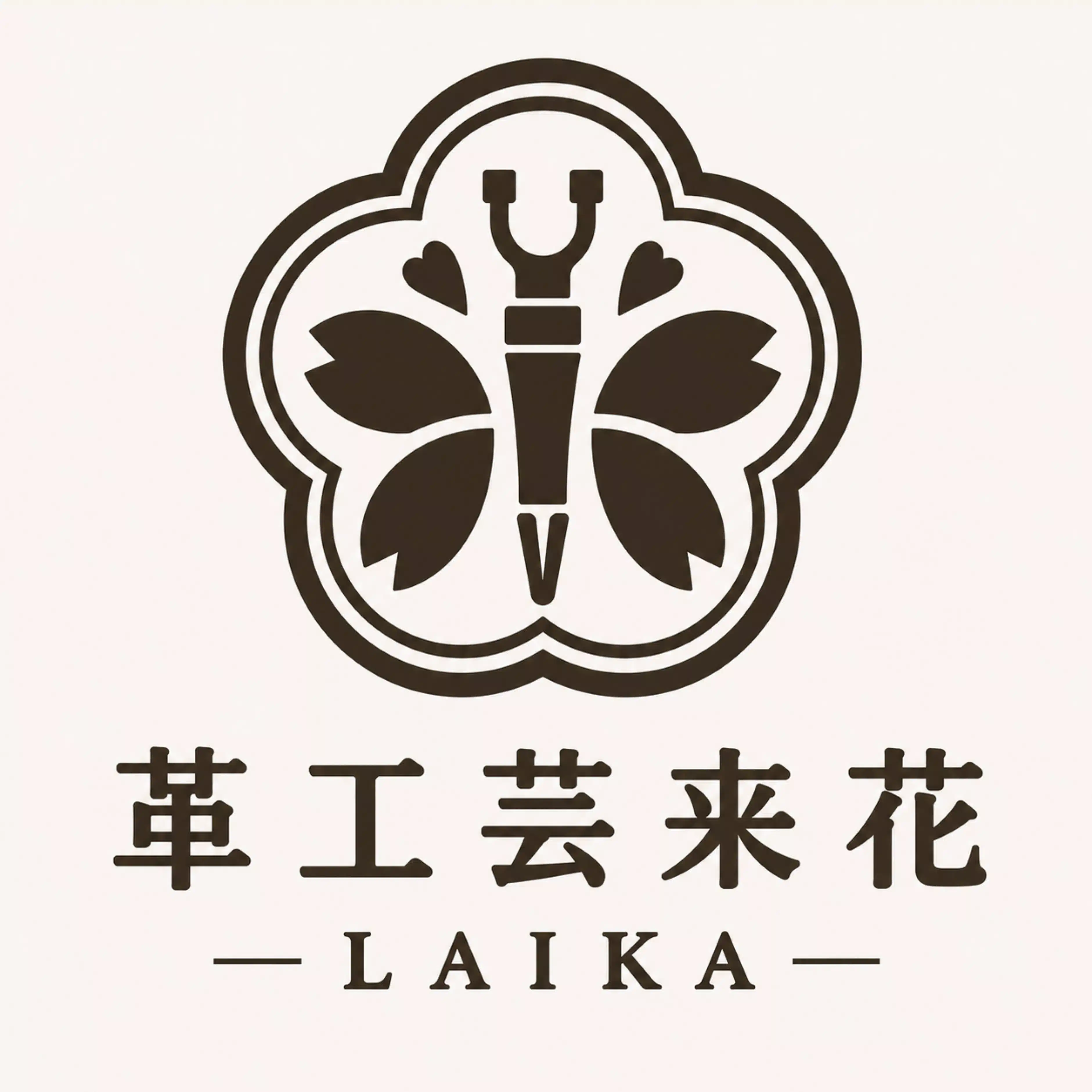 革工芸来花