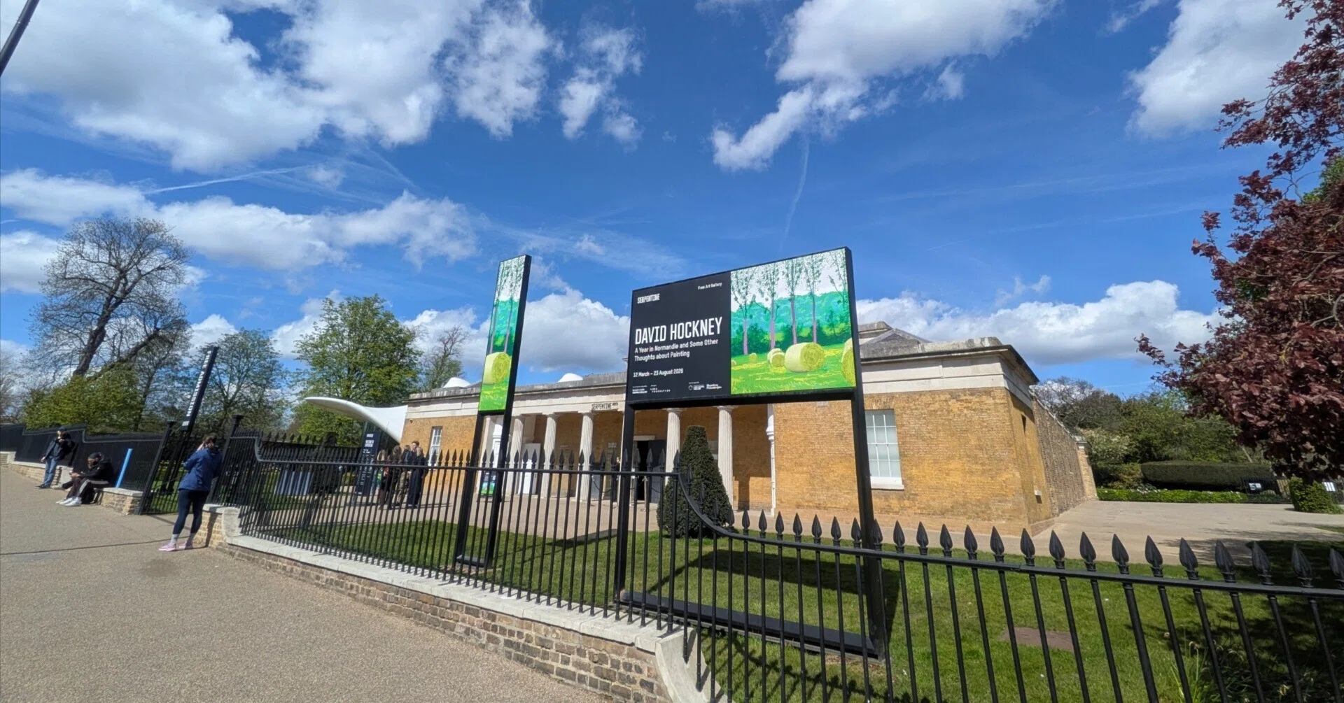 イギリス】 David Hockney の展示を観てきました @ Serpentine Gallery