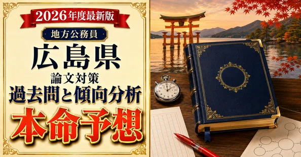 広島県 行政職・事務職 対策パック｜たなか＠元府庁人事｜公務員予備校