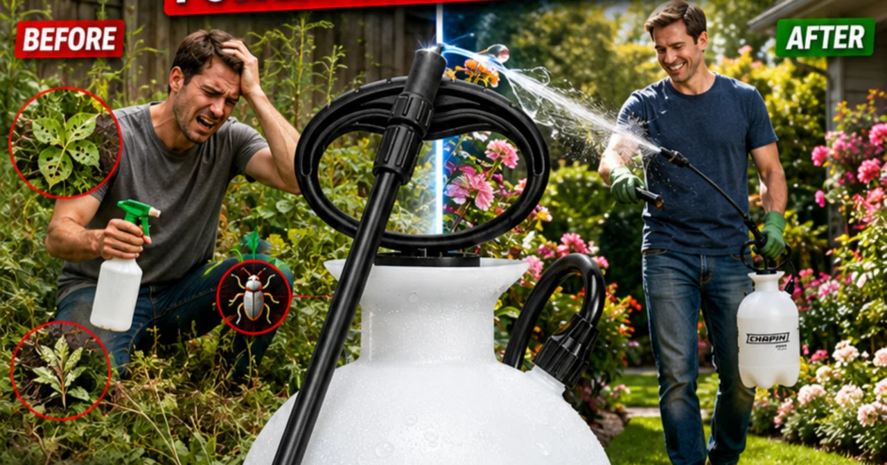 Chapi 1 Chapin 1 Gallon Pump Sprayer Review | SureSpray Garden Sprayer for Weed ...