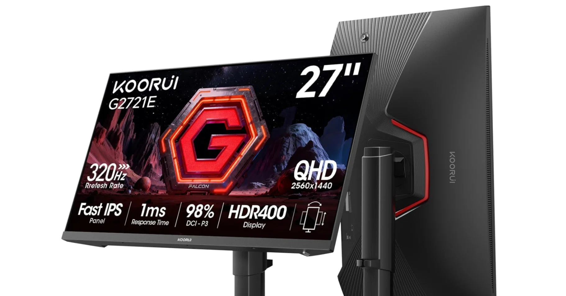 KOORUI G2721E レビュー｜27インチWQHD 320Hz対応ゲーミングモニターの