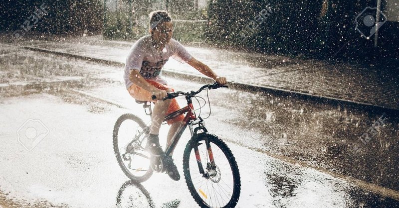 雨の日に自転車は乗れない ｷｮｳｺ 大阪ゆるポタ部 Note