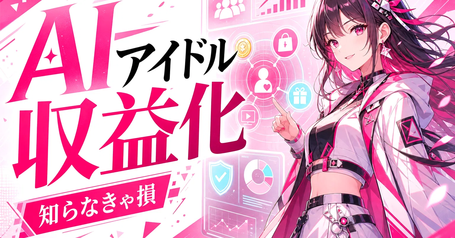 知らなきゃ損する】AIアイドル収益化の全知識｜KAWAI