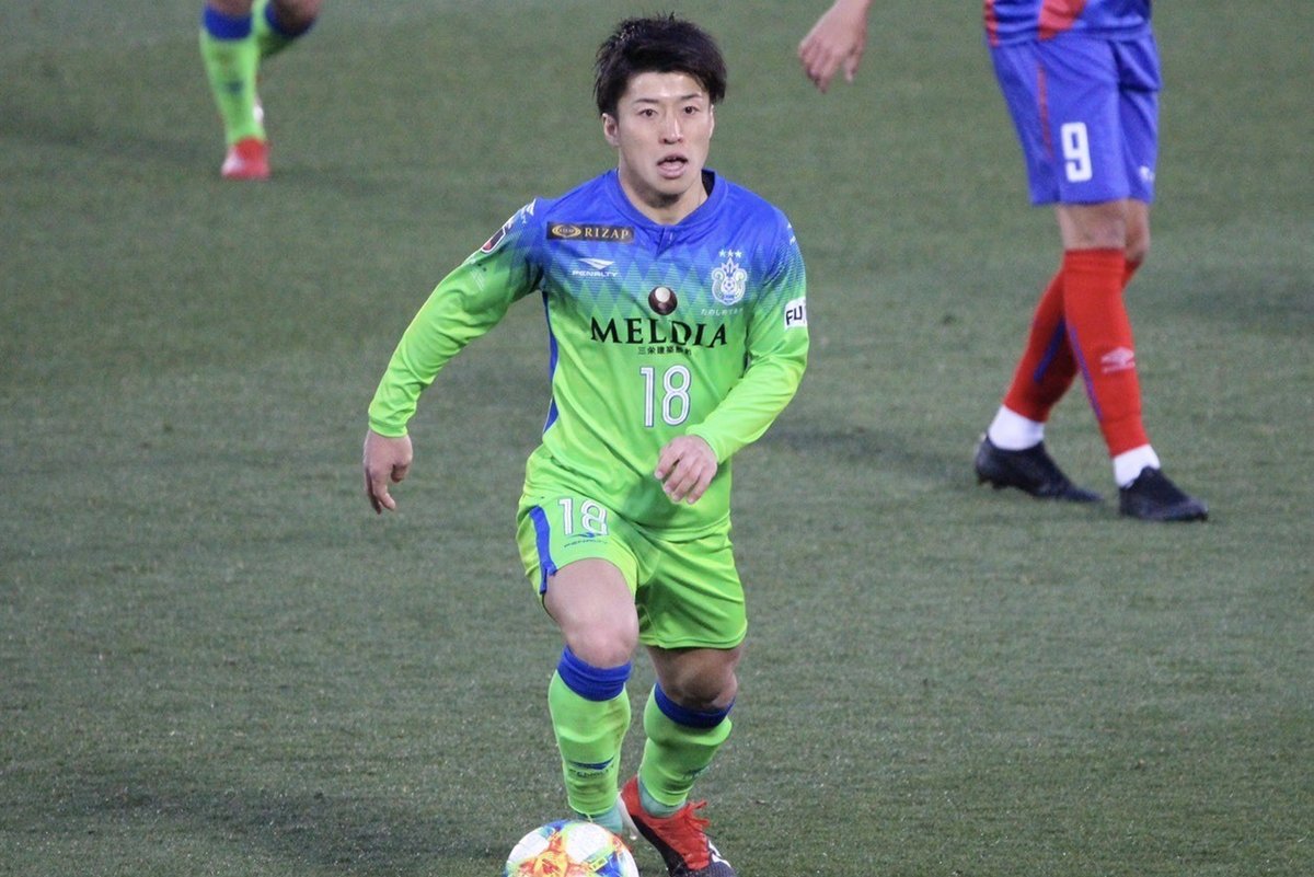 湘南ベルマーレ 18 番 松田天馬 アウェイユニフォーム 湘南ベルマーレ