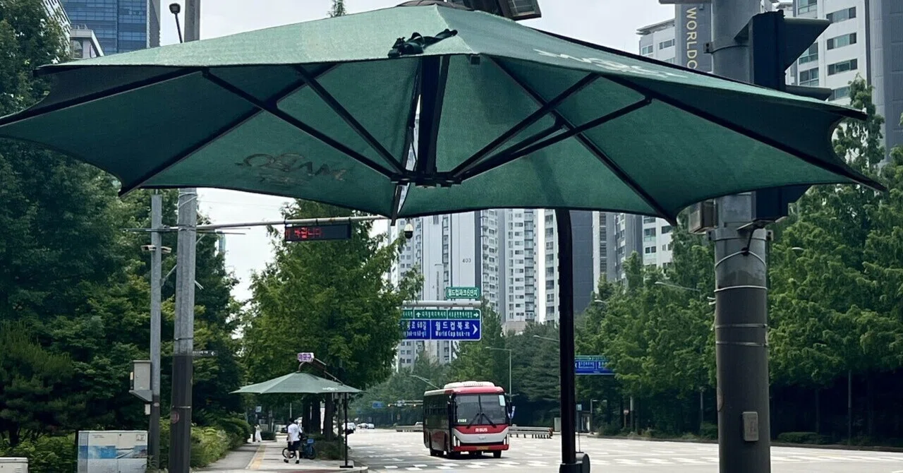 126 ソウルの夏を救う“街の日傘”がすごかった｜KenKen