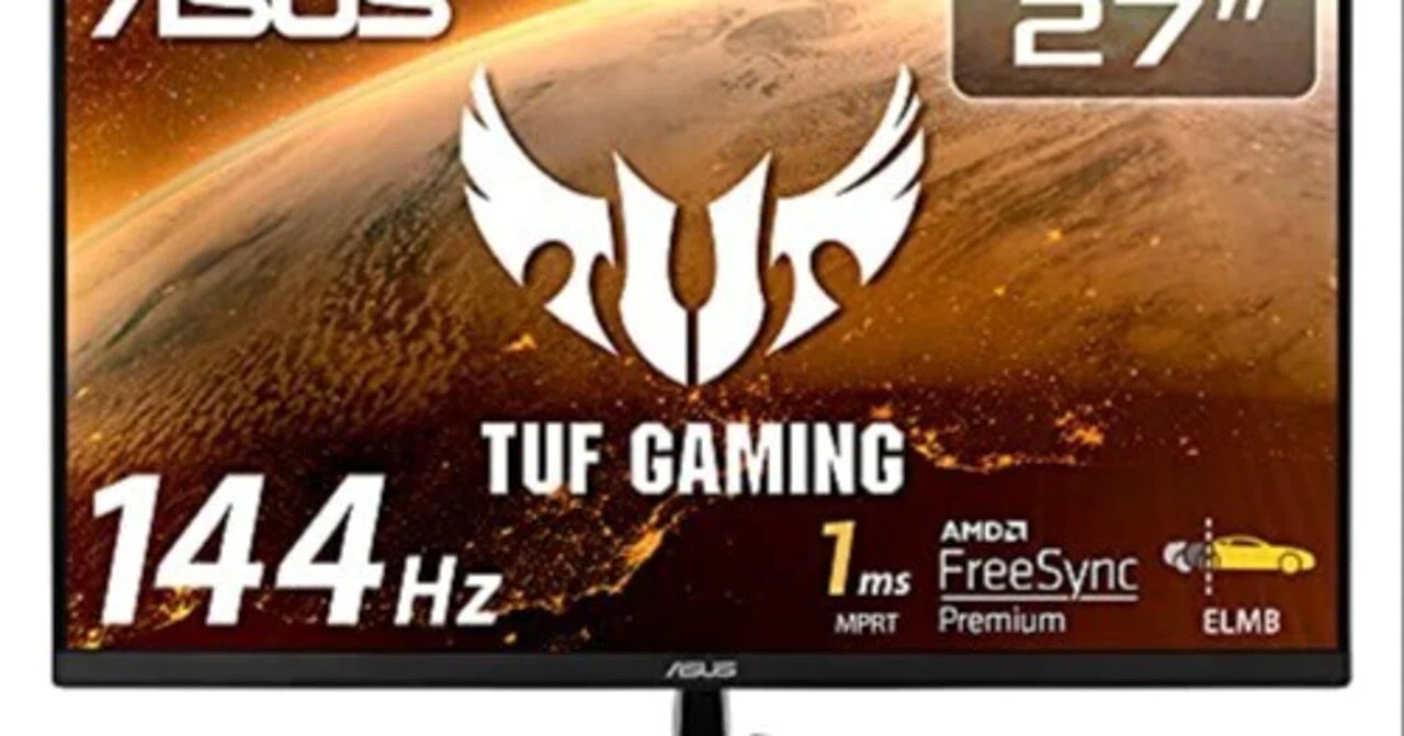ASUS TUF Gaming VG279Q1R レビュー｜27インチ144Hzモニターの選び方と