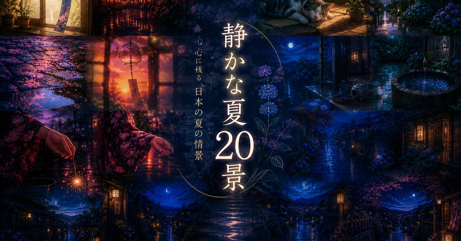 Gallery/AIgraphc/#04】記憶の名残り／静かな夏20景｜PikoPikoぴこぴこ