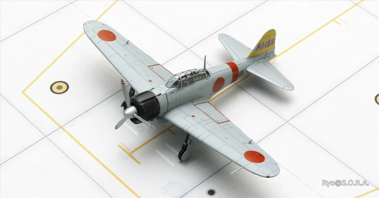 プラモデル製作記 ハセガワ 1/72 三菱 A6M2b 零式艦上戦闘機 21型｜Ryo