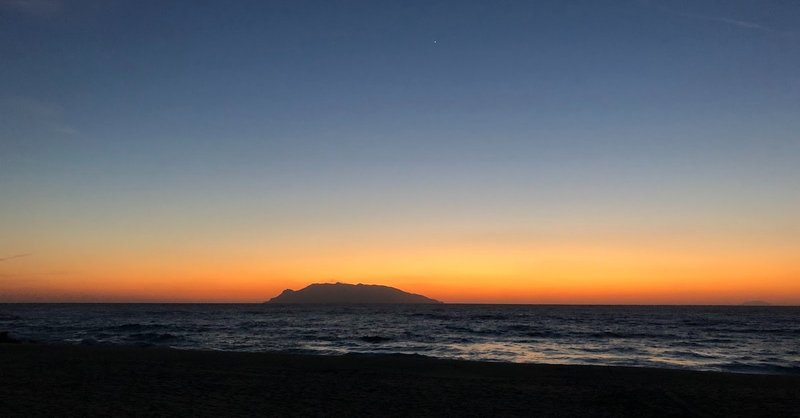 No.20 りりの好きな屋久島～夕日～