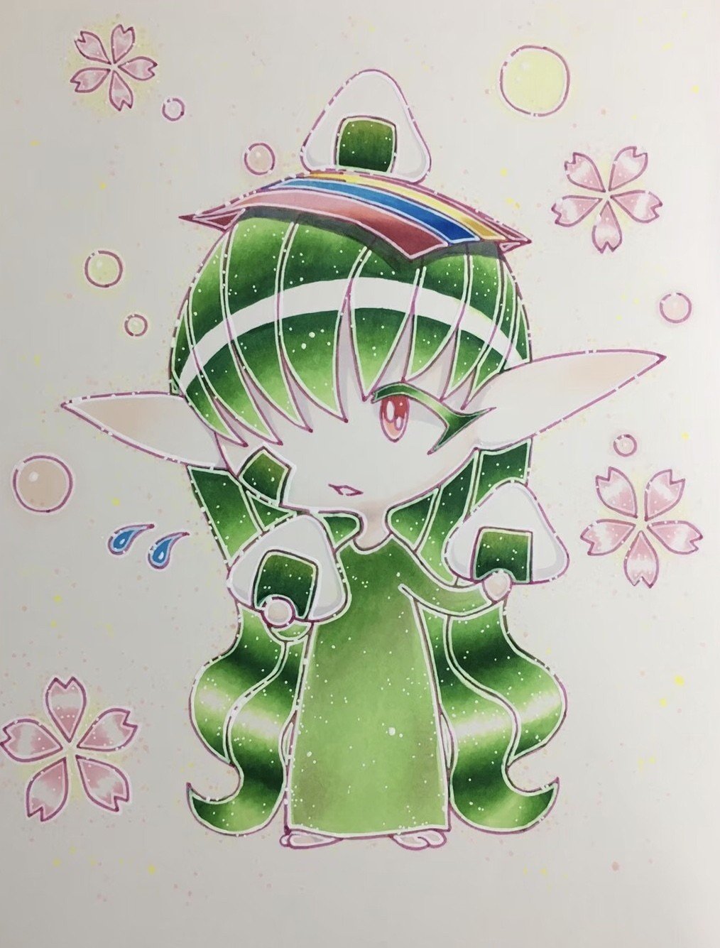 カラーイラスト キャラクター E Scapegoat Note