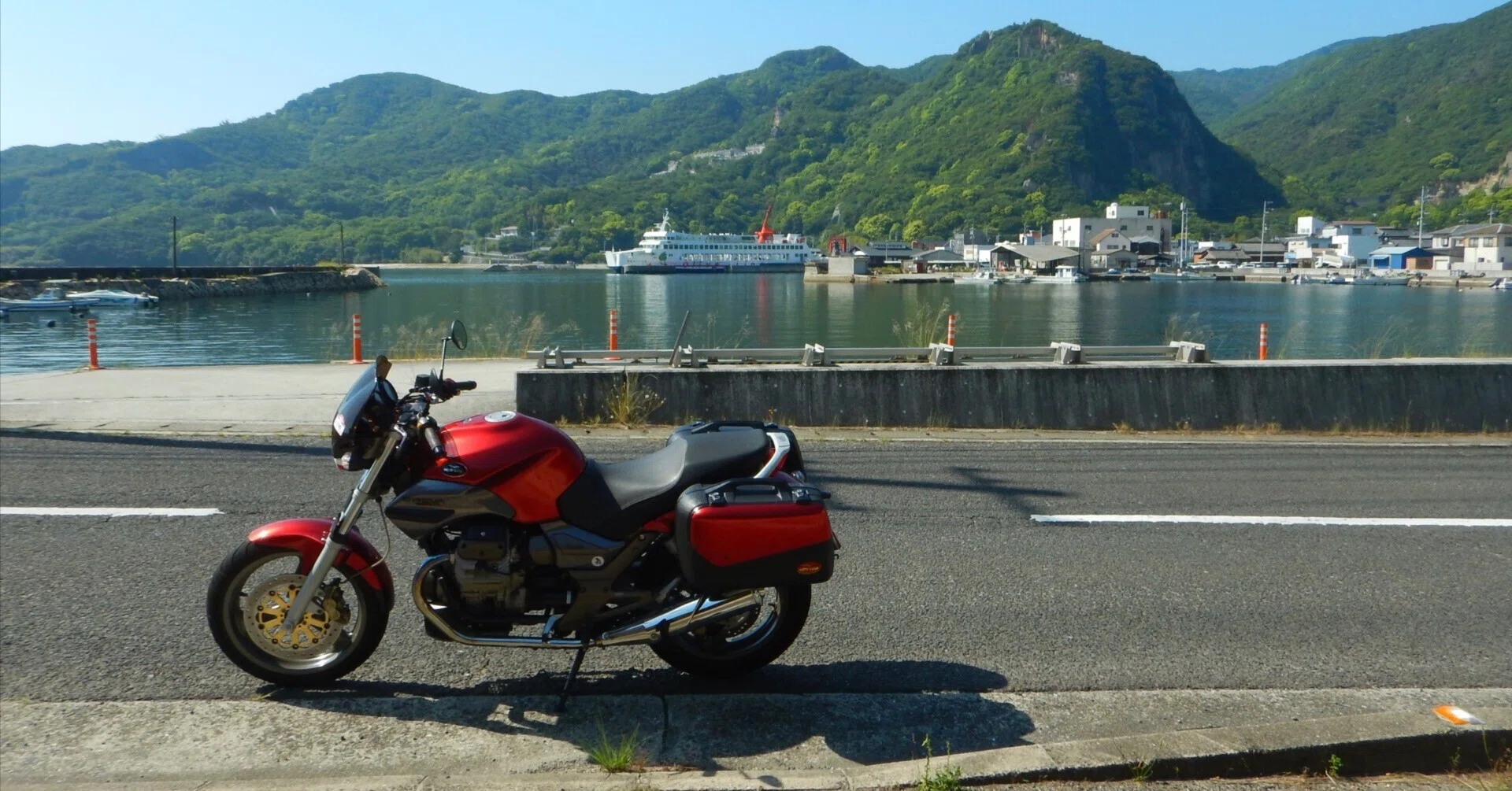 小豆島産風蘭吊り下げ式 9号 バイクで小豆島をめぐる（前編）｜フランキー
