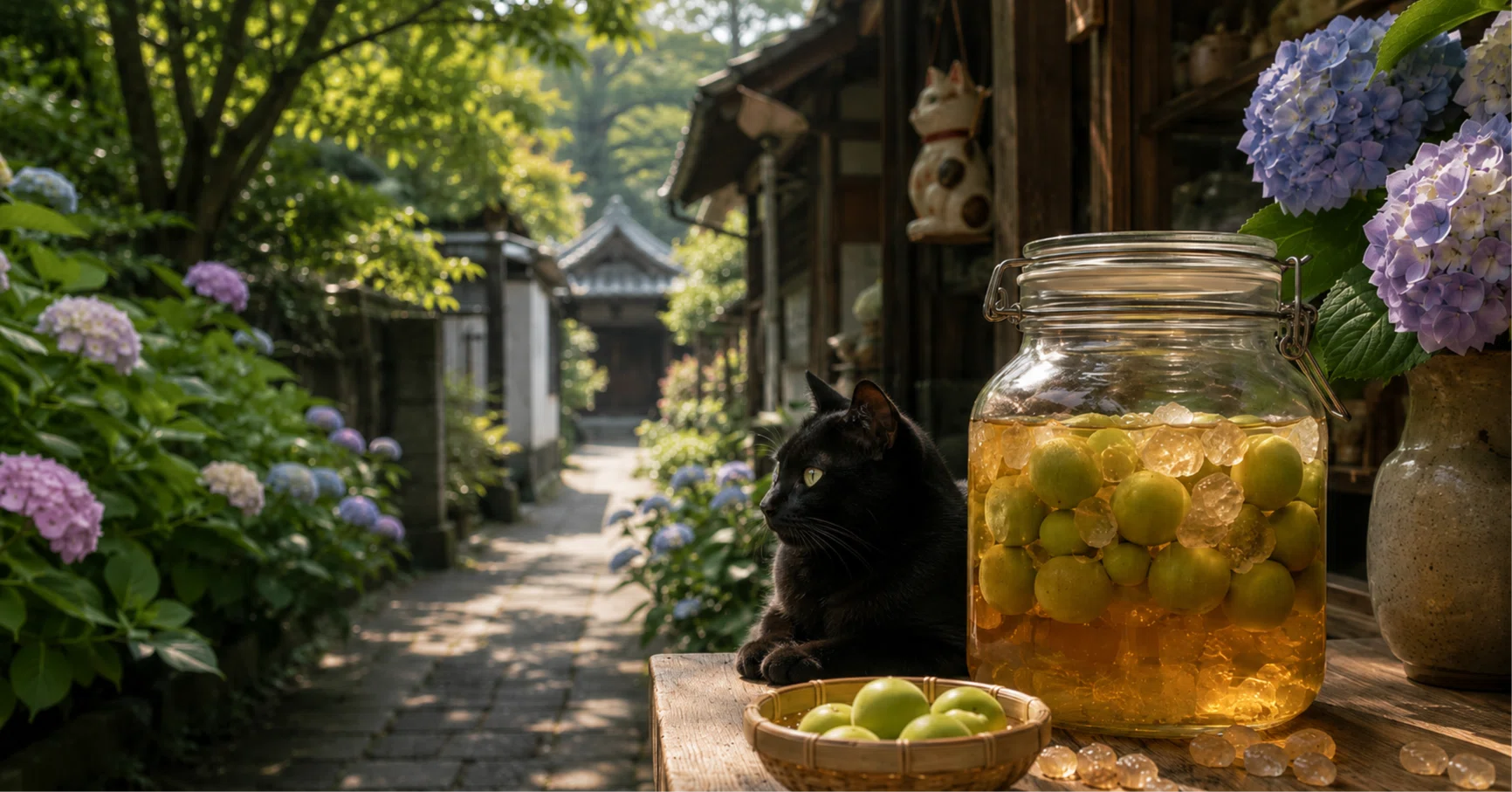 蝶矢の梅キットを迎えに。鎌倉の寄り道、ねことのご縁｜猫好きの、猫