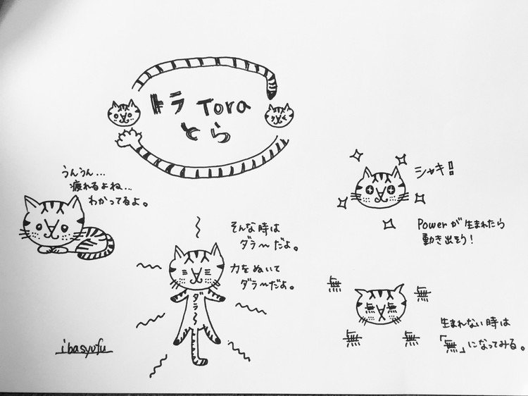 イラスト描いてみました ねこ あおにーな Note