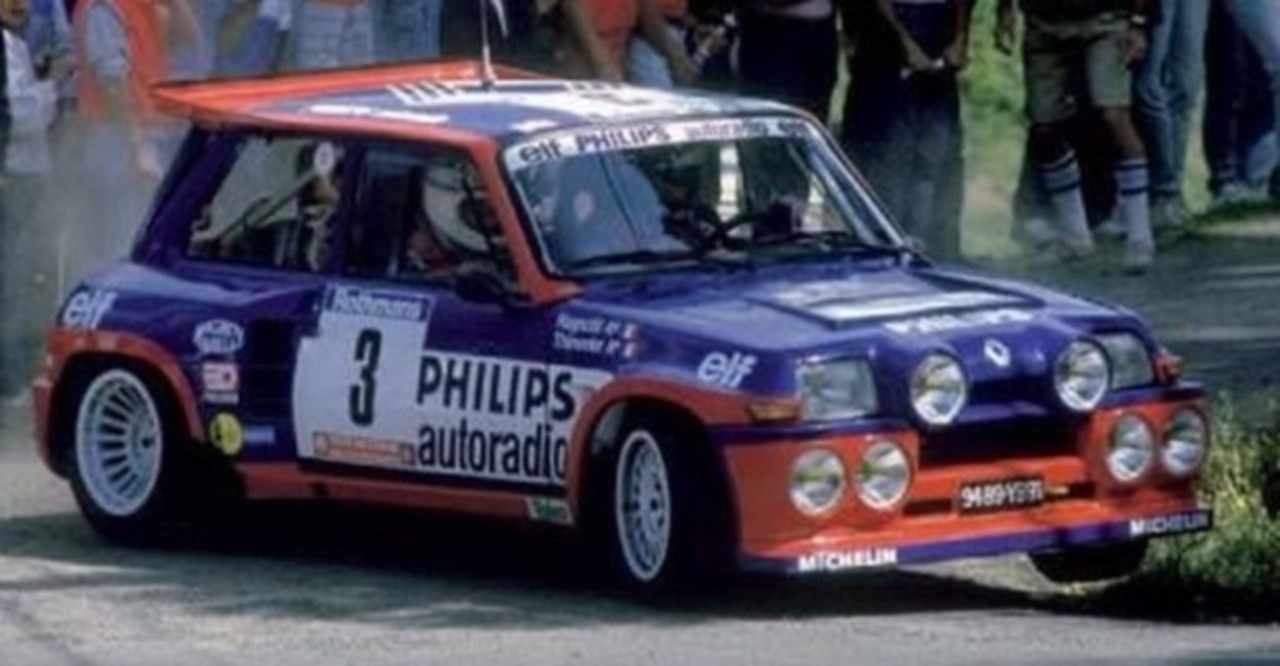 カーコラム ミドエンジンのリトル モンスター Renault 5 Turbo ルノー5ターボ 鳴海邦彦 公式 Kunihiko Narumi Official Note