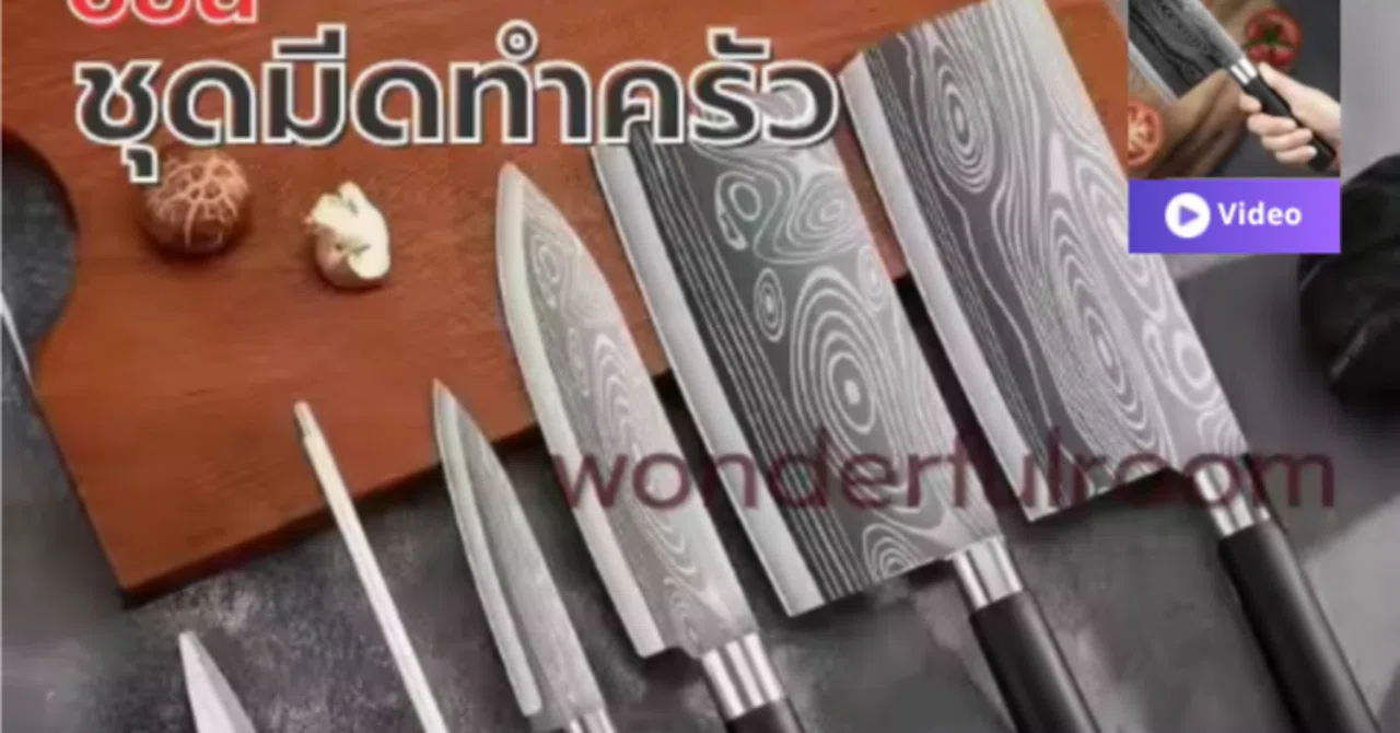 タイ🇹🇭6点セットで¥733の包丁🔪セット通販！｜toshi