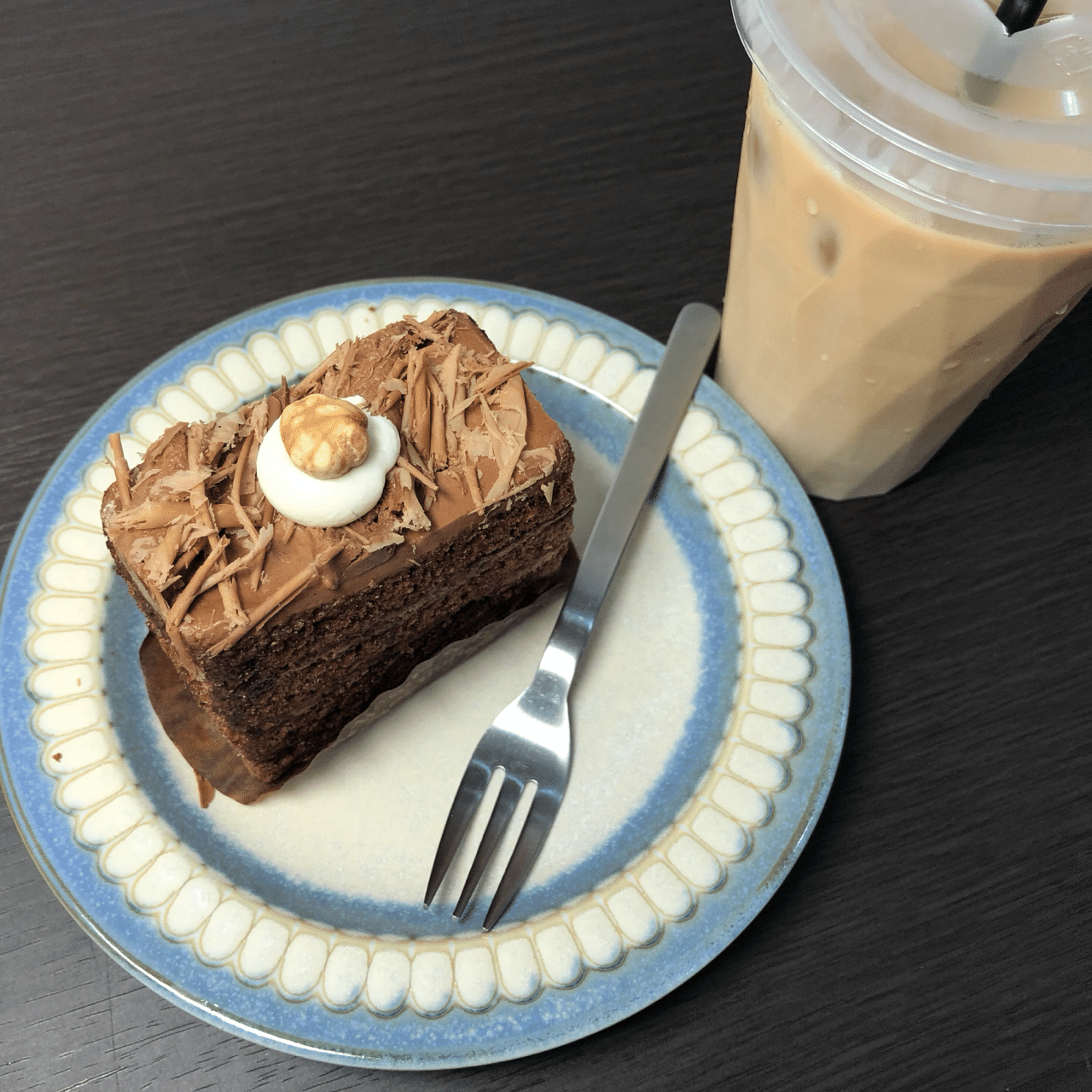 朝ラーメンとチョコレートケーキ ココ Note