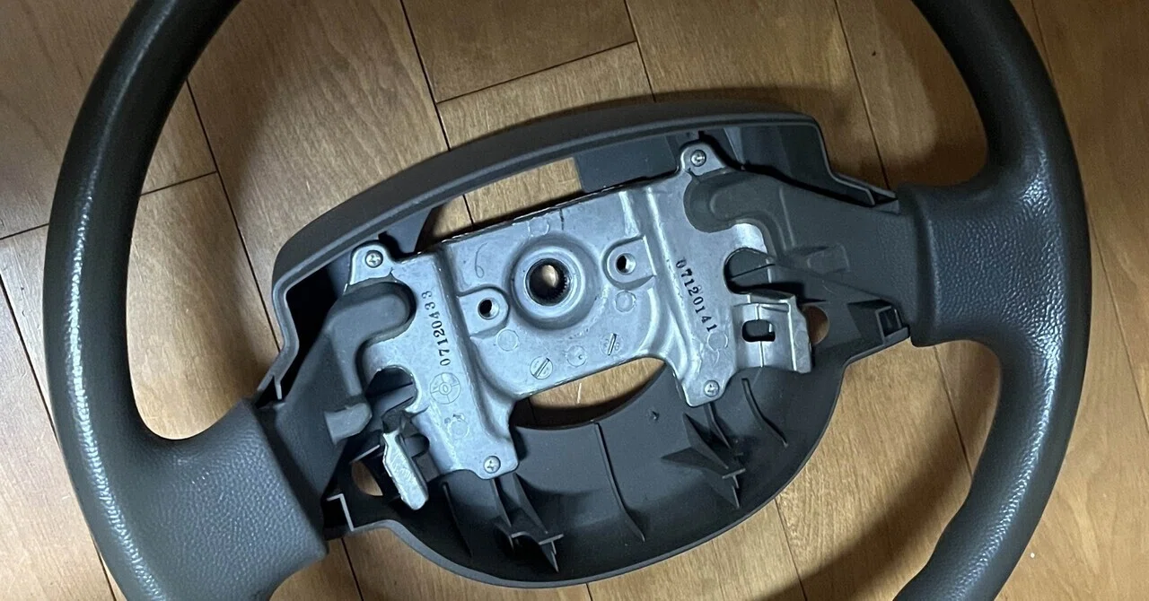 小物DIY】エブリイDA64V 純正ステアリング ウッド化（その①）｜れんたろ