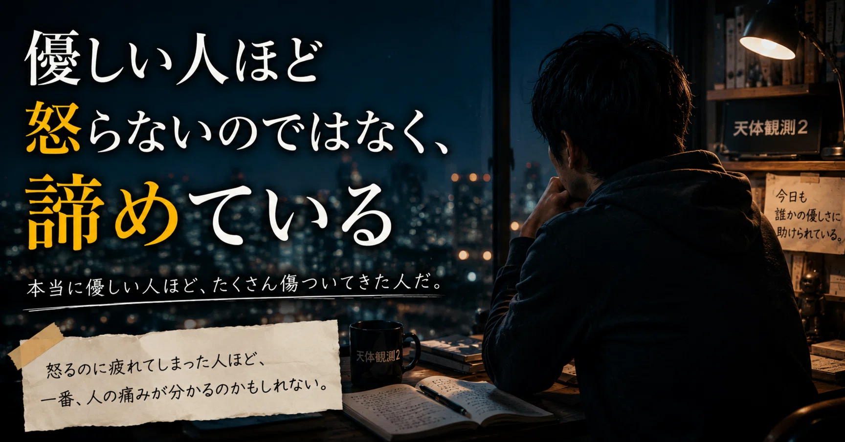 怒ら ない 人 は 優しい 人 では ない