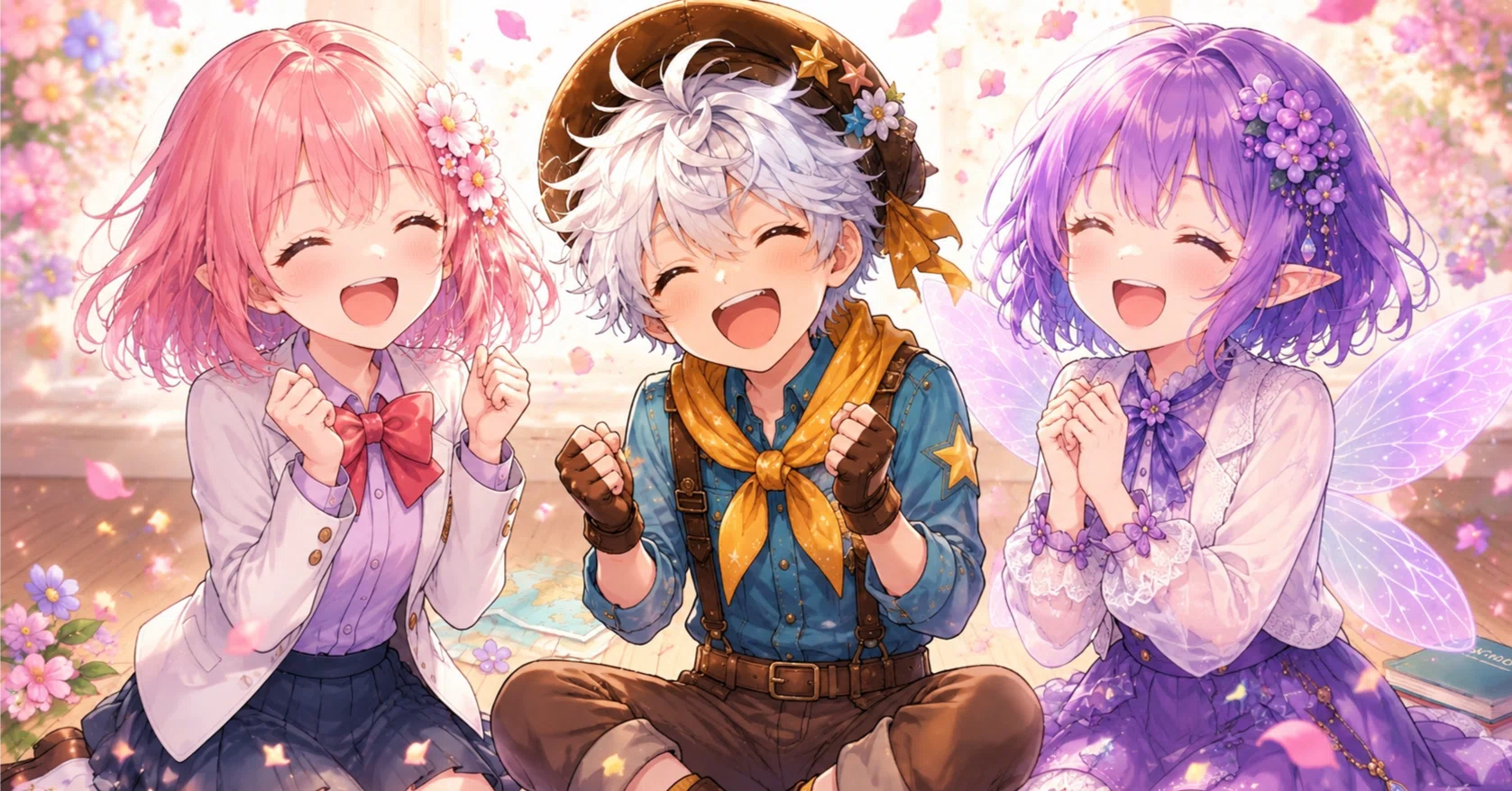 笑顔っていいよね🌸｜コスモス🌸 │ 3人と一緒に考えるnote