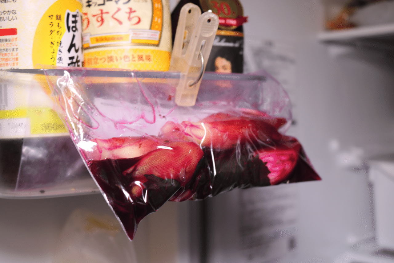 赤紫蘇1袋が5つの料理にどんどん変化 赤紫蘇レシピ5選 梨木菫 ほっぺがおちる家庭料理 Note