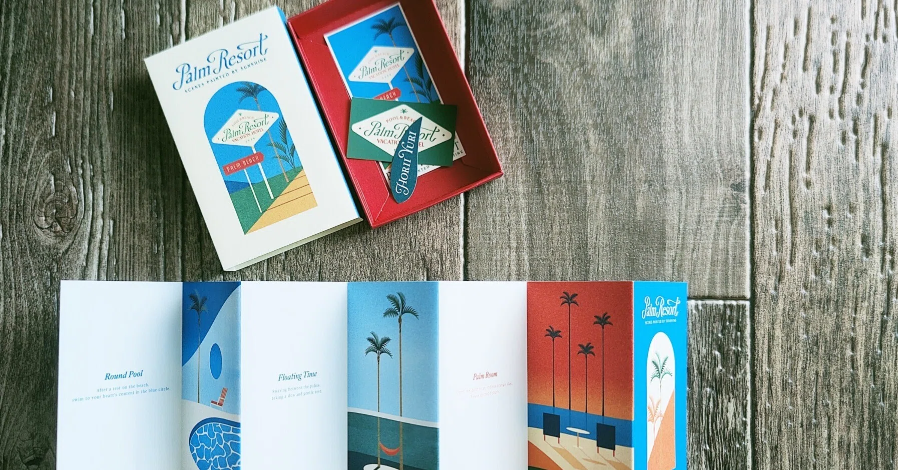 Palm Resort Mini Zine Box』堀井裕理｜読書感想文397｜Nuts Book Stand