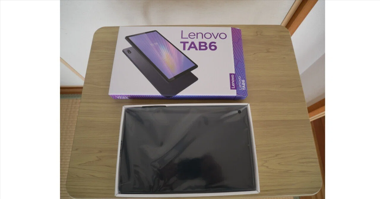 【本体】Lenovo TAB6 なぜかLenovo TAB6というのを見つけて、買い替えたので、ご紹介