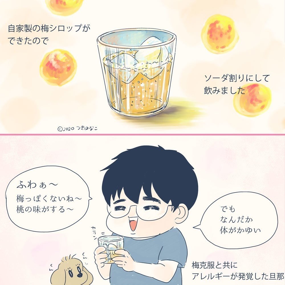 梅嫌いの旦那が 梅ソーダを飲んだら つき はなこ Note