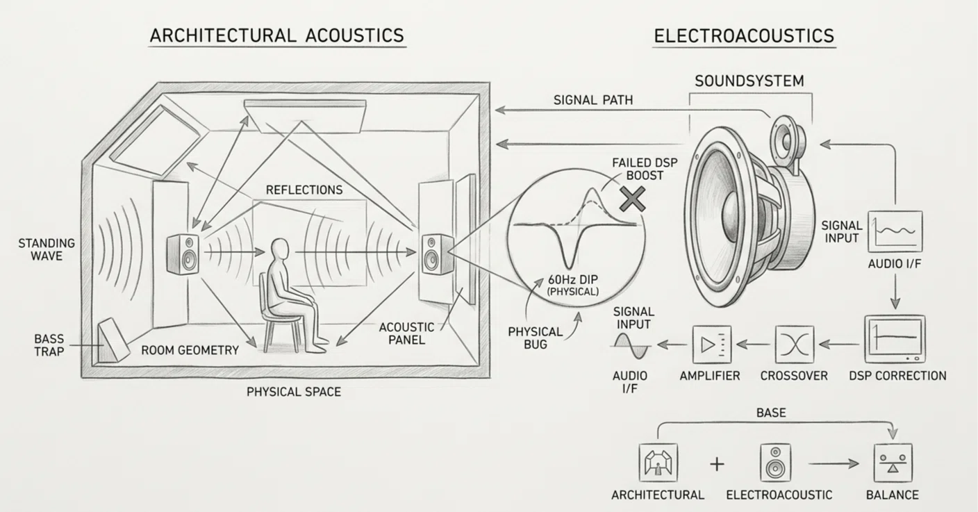 建築音響と電気音響の相互作用｜Architektōn audio