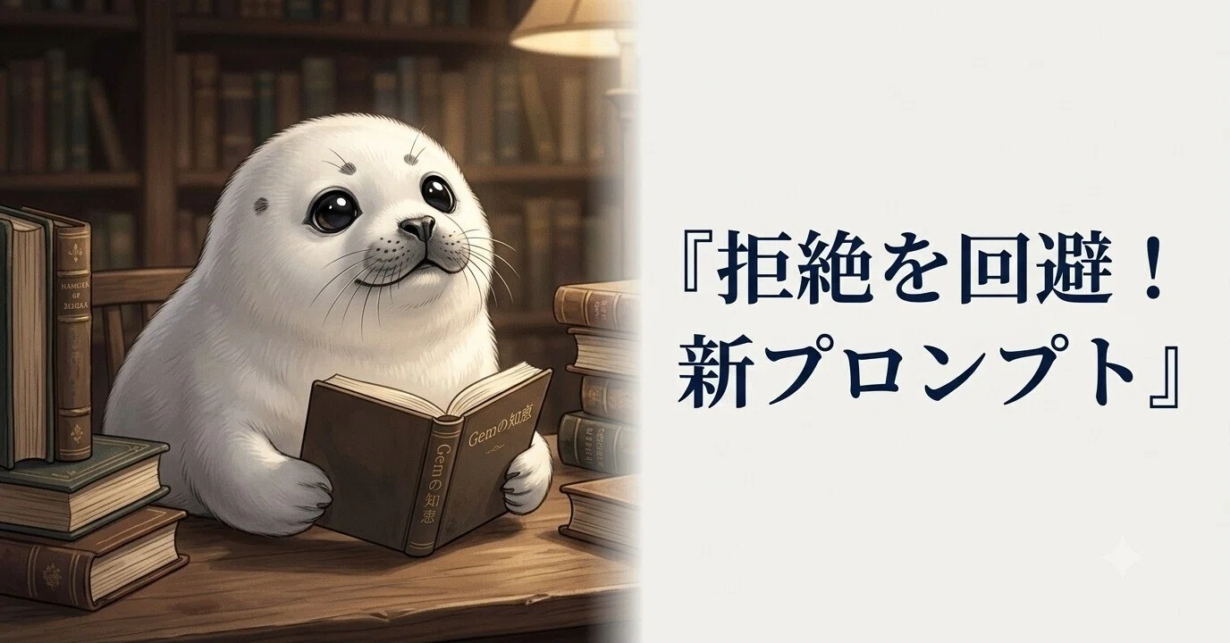 実行すると「I cannot fulfill this request.」が出てしまう「Gemを